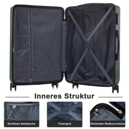 Valise rigide ABS 20 ou 24 pouces – 4 roues 360° - valise rigide ABS 4 roues 360