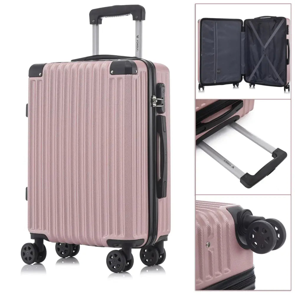 Valise rigide ABS 20 ou 24 pouces – 4 roues 360° - valise rigide ABS 4 roues 360