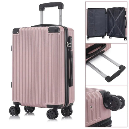 Valise rigide ABS 20 ou 24 pouces – 4 roues 360° - valise rigide ABS 4 roues 360