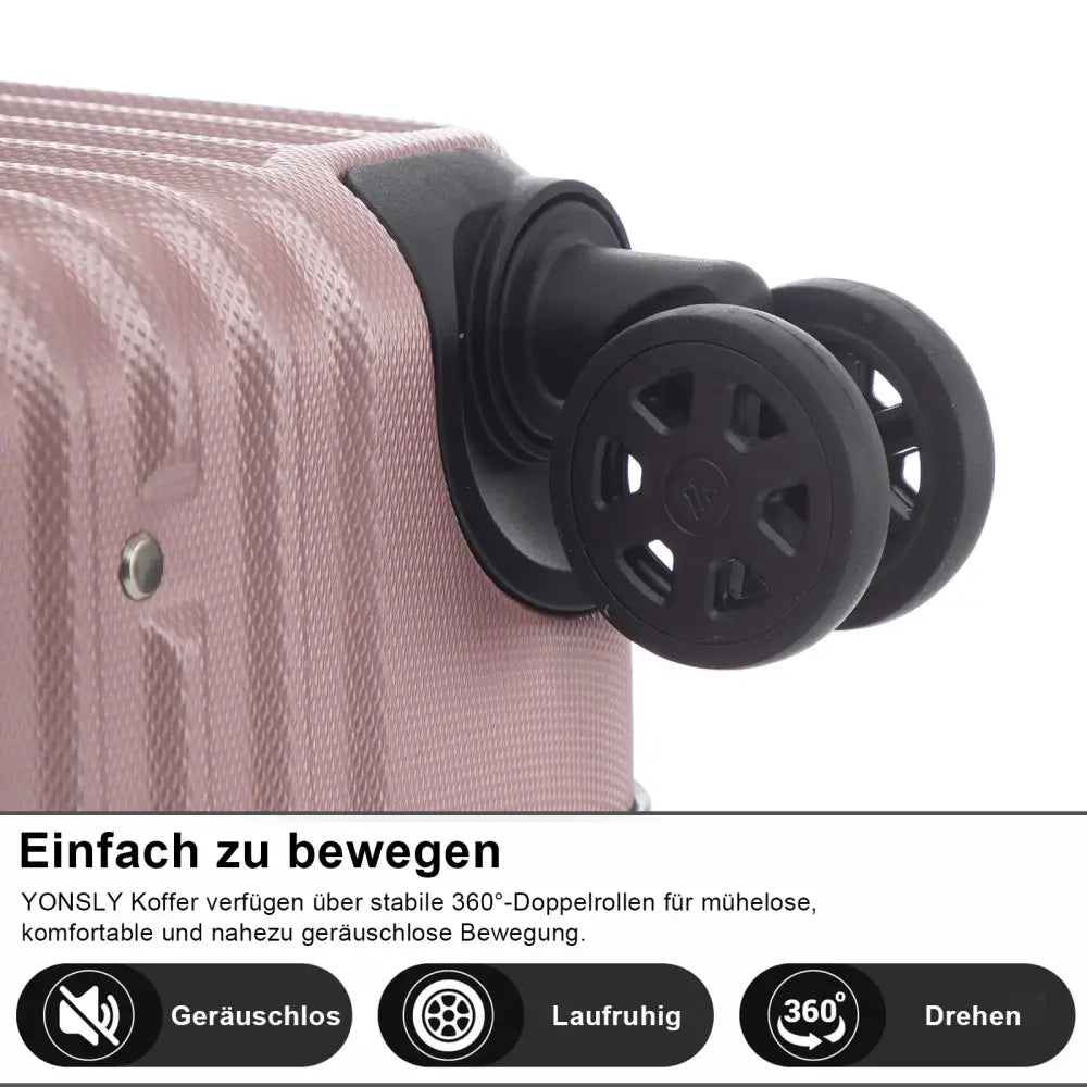 Valise rigide ABS 20 ou 24 pouces – 4 roues 360° - valise rigide ABS 4 roues 360