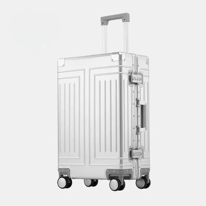 Valise rigide aluminium-magnésium 20 pouces – argent - 20 pouces – argent / France - valise aluminium 20 pouces