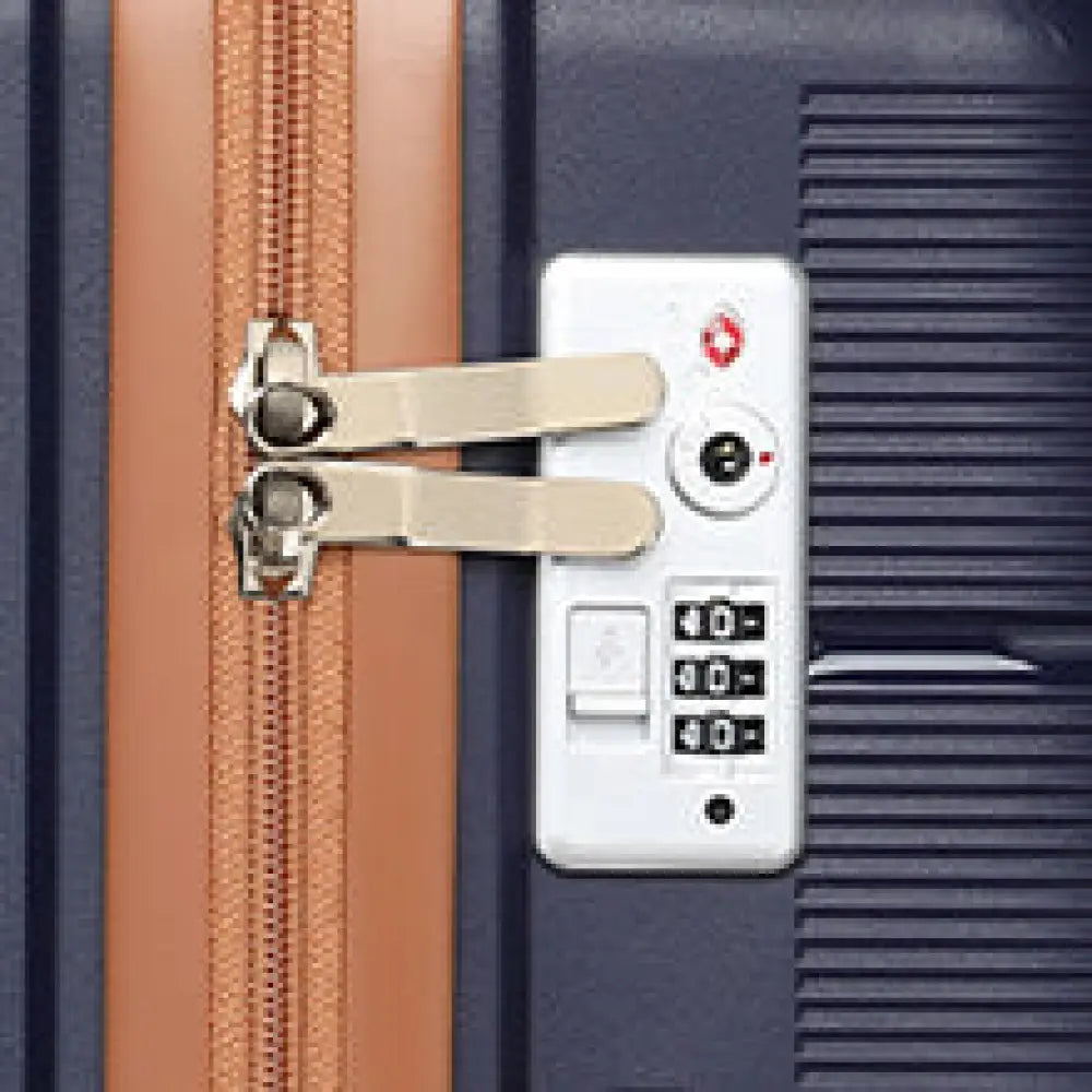 Valise rigide en polypropylène à 8 roues et serrure TSA – photo produit 4