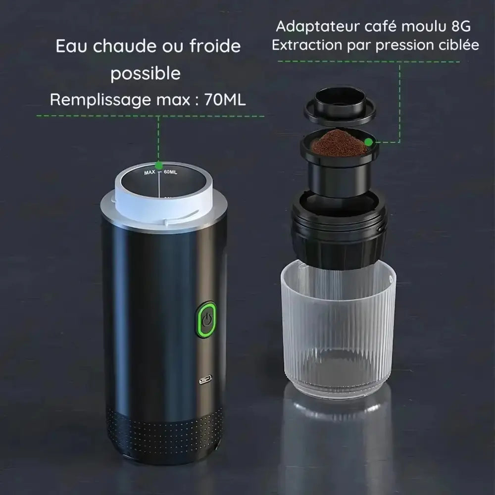 Veltrio - Cafetière portable intelligente