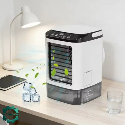 Ventilateur De Climatisation Portable Refroidi À Eau Ultrasonique 2 Vitesses