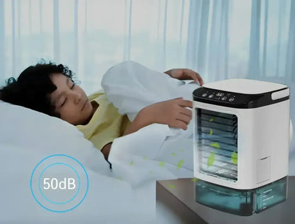 Ventilateur De Climatisation Portable Refroidi À Eau Ultrasonique 2 Vitesses