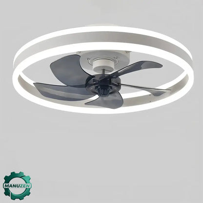 Ventilateur De Plafond Silencieux Télécommande Et LED 6 Vitesses