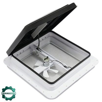 Ventilateur De Toit RV Avec Lucarne 420x420 Mm Camping-car