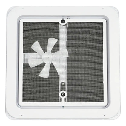 Ventilateur De Toit RV Avec Lucarne 420x420 Mm Camping-car