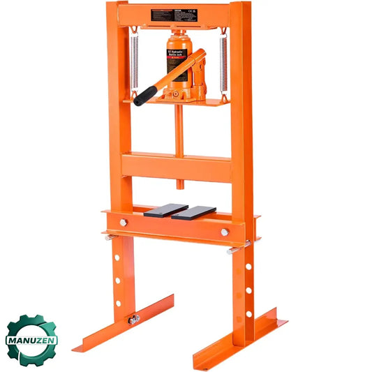 VEVOR Presse Hydraulique Atelier 6 T Cadre H Pressage Précis Avec Plaques