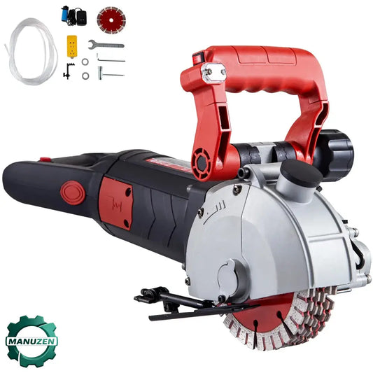 VEVOR Rainureuse Murale 4800W Coupe Rapide Guidage Laser Disque 125 Mm France