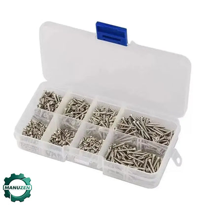 Vis autotaraudeuses M2 pour bois lot de 800 vis à tête plate